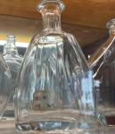 500ml 700ml Round Shape Clear Glass Wine Bottle for Beverage Whisky Rum Tequila