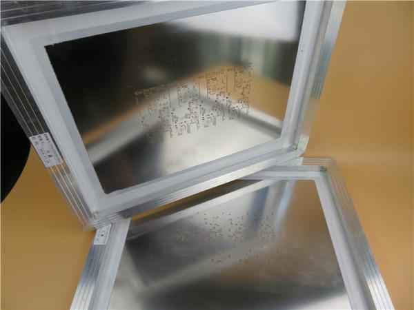 Buy cheap Stainless Steel Shim 0.12mm PCB SMT Stencil 520x420mm Aluminum Fame from wholesalers