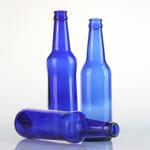 330ml Clear Soda Beverage Glass Bottle Carbonated Juice Glass Bottle With Crown
