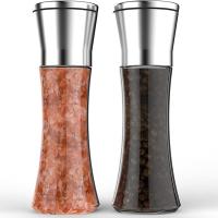 Buy cheap Manual Brushed 295g 192mm 200ml Stainless Steel Salt Grinder product