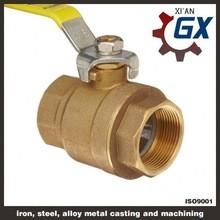 Buy cheap Cast NPT Full Port Private Label on Handle 4 Inch Brass Ball Valve from wholesalers