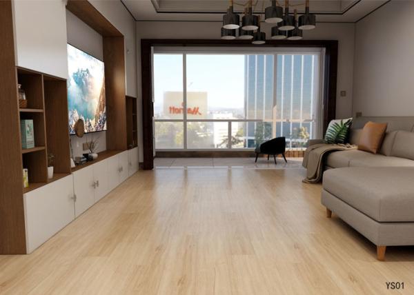 Buy cheap JH-YS01 China 5mm pvc plastic waterproof vinyl tile wood plank click system rigid core manufacturer spc floor from wholesalers