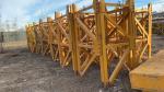 Second-Hand Tower Crane T5512-6 6T Maximum Lifting Height 50-100m Sold in 2013