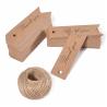 Buy cheap Handmade Self Adhesive Labels , Kraft Paper Price Tags Custom Size from wholesalers