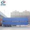 Buy cheap 3 Axles Two Storages 50 Head Cow Livestock Fence Truck Trailer for Cattle Transport from wholesalers
