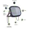 Buy cheap Portable 400w 347V Led Crane Light Badminton Court Cool White from wholesalers