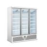 Buy cheap Digital control glass doors deep freezer frozen food display refrigerator with fan cooling from wholesalers