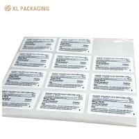 Buy cheap Personalized Perfume Bottle Labels Stickers Vinyl Waterproof Gold Foil Label product
