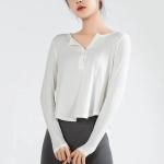 New Running Speed Dry Clothes Loose Sports Women′s T-Shirt Fitness Yoga Clothes