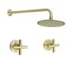 Buy cheap All Copper Brush ODM 0.8MPA Concealed Shower Mixer Tap from wholesalers