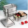Buy cheap Metal Bento Lunch Box 800ml 304 Stainless Steel Container For Meals And Snacks from wholesalers