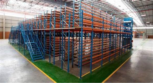 Buy cheap Outdoor Mezzanine Storage Rack Attic Loft Mezzanine Floor Racking For Contractor from wholesalers