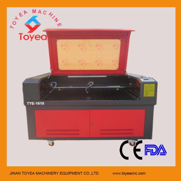 Buy cheap 1610 two laser heads Laser Cutter machine 100W laser tube TYE-1610-2 from wholesalers