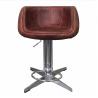 Buy cheap Adjustable Swivel Bar Stools H76cm Stainless Steel Leather Bar Stools from wholesalers