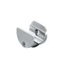 Buy cheap Clamp fixing for track GL-004, stainless steel 304, finishing satin, for bathroom door from wholesalers
