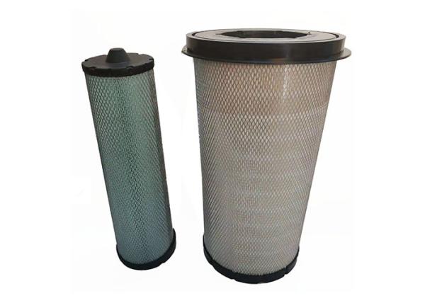 Dust Removal 30 Micron Generator Air Filter PU Pleated Industrial Dust Collector