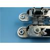 Buy cheap Satin Chrome 3D Concealed Hinges For Solid Wood / Metal Door Left Open from wholesalers
