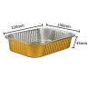 Buy cheap OEM ODM Aluminum Tin Foil Food Takeaway Boxes Thicken Sealed from wholesalers