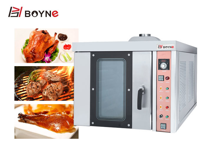 Bakeries Eight Trays Gas Convection Oven With Steam Use For Baking Hotel Kitchen