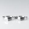 Buy cheap Square Diamond Customizable 10g His And Hers Wedding Rings from wholesalers