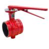Buy cheap Rubber Seated DN1200 150Lbs Grooved Ends Ductile Iron Butterfly Valves from wholesalers
