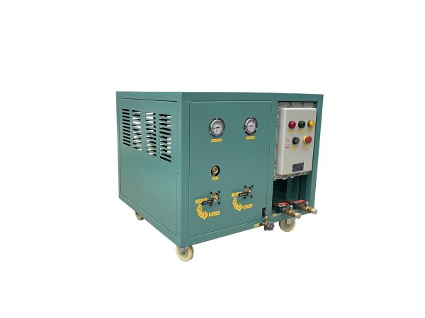 Buy cheap 4HP Full Oil Less Low Pressure Refrigerant Recovery Machine Refrigerant Recovery Charging Machine For R123 R245fa from wholesalers