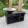 Buy cheap Portable Powder Coating Black Corten Steel BBQ Grill Outdoor Fire Pit Bbq from wholesalers