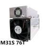 Buy cheap SHA 256 76T 3340W Whatsminer M31S+ Asic Miners from wholesalers