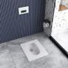 Buy cheap Commercial Anti Odor Ceramic Squatting Pan With Fender Flushing Tank from wholesalers