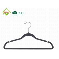 Buy cheap 44.5x23.5cm Ultra Slim Black Velvet Non Slip Hangers product