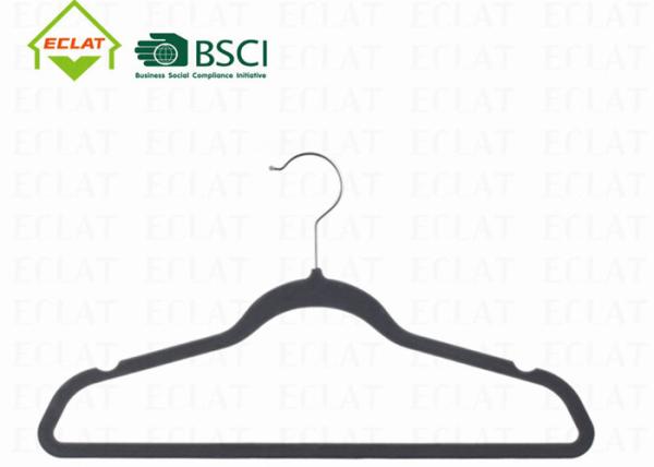 Buy cheap 44.5x23.5cm Ultra Slim Black Velvet Non Slip Hangers from wholesalers