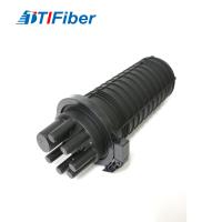 Buy cheap 96 Core 4in 4out Fiber Optic Splice Closure Vertical Dome Type product