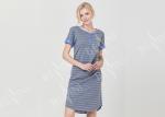 Comfortable Women'S Short Sleeve Nightgowns , Ladies Night Sleeping Dress