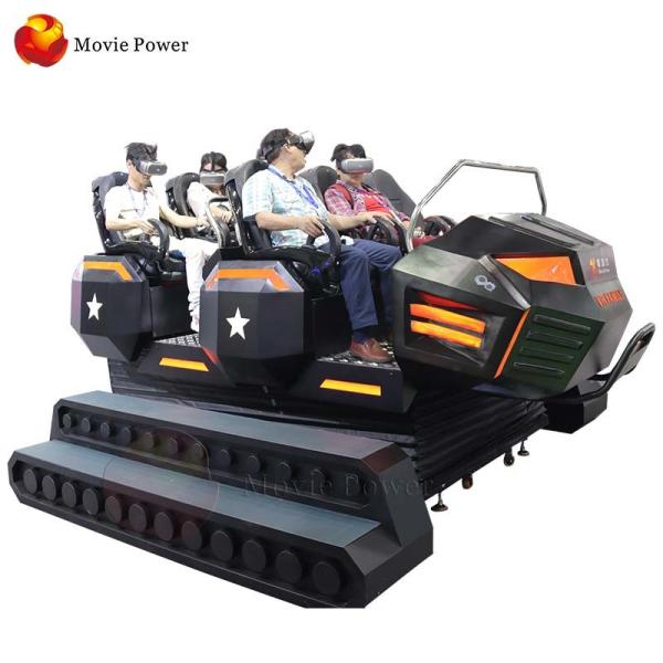 Buy cheap Dynamic Amusement 9D Cinema Simulator 6 Seats L3450*W2900*H2090mm from wholesalers