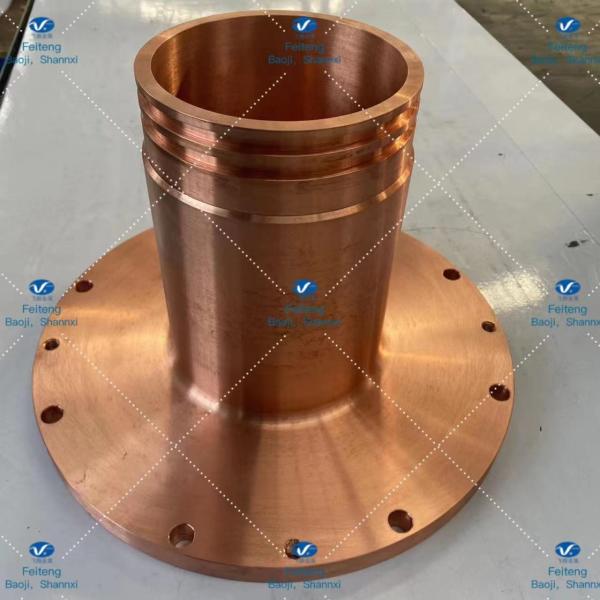 Buy cheap Anti Corrosion T2 Copper Crucible Non Ferrous Metal Vaccum Packaging from wholesalers