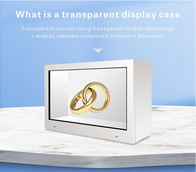 1080P Transparent LCD Display Dual OS See Through LCD Screen