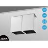 Buy cheap 2*7W Tiltable Square 2 Heads CRI>90 Surface Mounted COB LED Ceiling Down Light from wholesalers