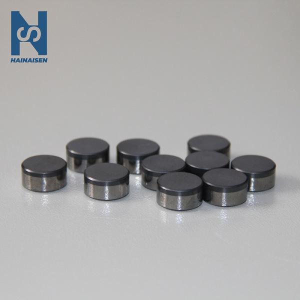 Buy cheap 1-2.5mm Polycrystalline Diamond Cutter 19mm Cemented Carbide Buttons from wholesalers