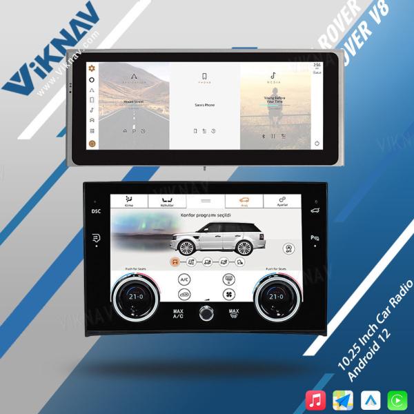 Buy cheap Android Auto Stereo Car Radio For Land Rover Range Rover Vogue V8 1998-2012 Multimedia Player Touch Screen Carplay from wholesalers