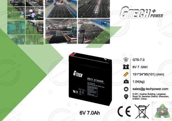 Buy cheap 1.04KG sealed maintenance free rechargeable battery 6v 7ah For Alarm System from wholesalers
