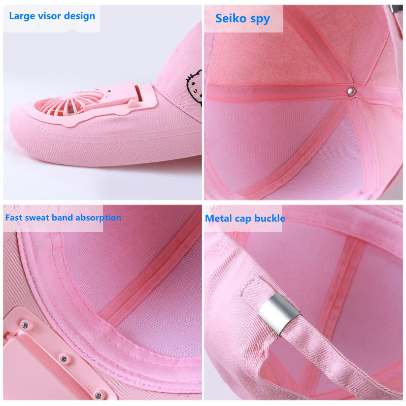 Cross-border production of solar fan cover cool two convenient travel