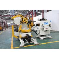 Buy cheap Automatic Metal Stamping Conveyor Manual Decoiler Straightener Feeder for product
