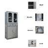 Buy cheap Glass Steel Door Office Filing Cabinets With Drawer from wholesalers