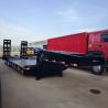 Buy cheap Used New Lowboy Truck Trailer 60T Lowbed Semi Trailer For Sale from wholesalers