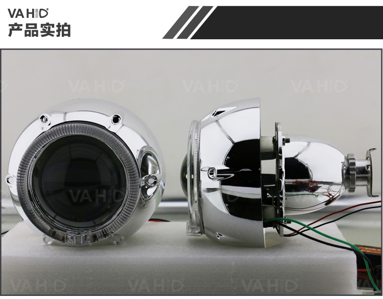 CH25 3.0inch Round Crystal angel eye Bixenon Car hid xenon projector kit
