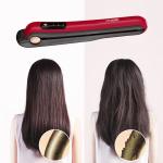 USB Rechargeable CE Mini Cordless Hair Straightener 4000mAh Anti Scalding 2 In 1