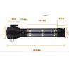 Buy cheap Solar Charging LED Flashlight with Compass, Safety Hammer,Belt Cutter,Magnet . from wholesalers