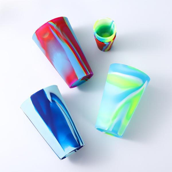 Buy cheap Straight Up Custom Silipint Cups Outdoor Sili Pint Glass OEM ODM from wholesalers