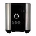 Cord Storage Small Brushed Stainless Steel Toaster 2 Slice 1000W