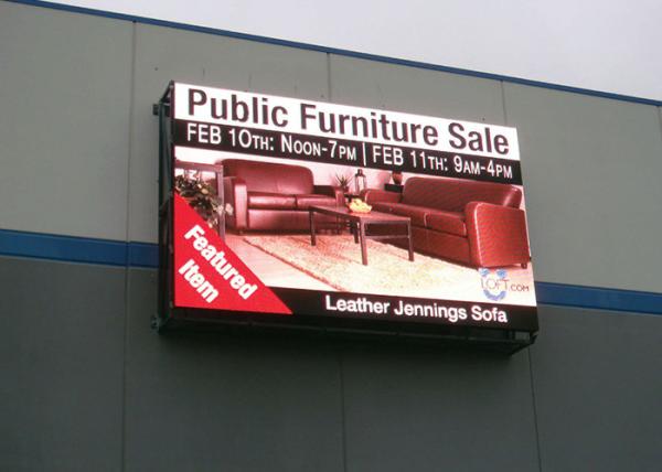 Buy cheap P8 P10 LED Commercial Advertising Display Screen For Building Mall from wholesalers